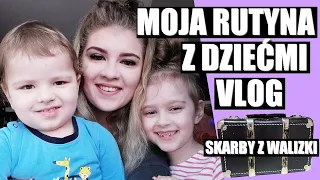 MOJA CODZIENNA RUTYNA Z DZIEĆMI 💜 POKAZUJE PAMIĄTKI ZE SZKOŁY 💜