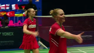 Match point - Denmark vs France - Women’s Doubles #2 - Semi Final - EWTC 2024