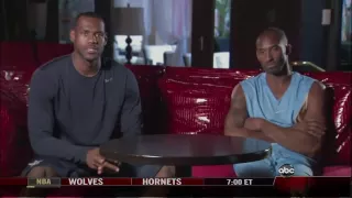 Kobe and Lebron Interview Together HD