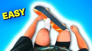 THE EASIEST SKATE TRICK TO LEARN!  *beginners*