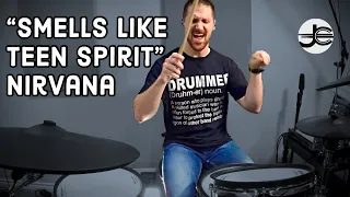 Nirvana Smells Like Teen Sprit Drum Lesson + Tutorial