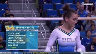 Norah Flatley Bars UCLA vs Washington 2020 9.850