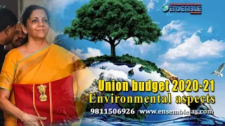 Union Budget 2020-21 Environmental Aspects