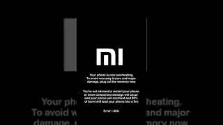 Redmi Note 10S - Overheating Kill Screen