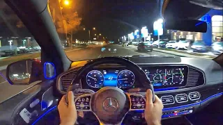 2021 Mercedes Maybach GLS 600 POV Night Drive (3D Audio)(ASMR)