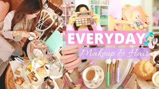 EVERYDAY MAKEUP & HAIR ROUTINE 2017🍩💕- SLMissGlam🍩💕