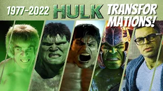 From 1977 to 2022: Discover Hulk's Unbelievable Movie Transformations!