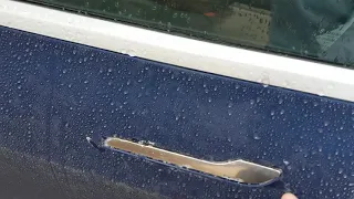 Tesla model 3 frozen door handle