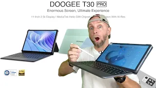 Doogee T30 pro, une tablette 2,5K,4G,Hi Res avec stylet et clavier à partir de 249€