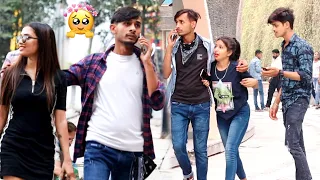 Accidentally Shoulder Touching prank On Cute Girls 🥰 | Epic Reaction 🔥 | Kundan Prankster