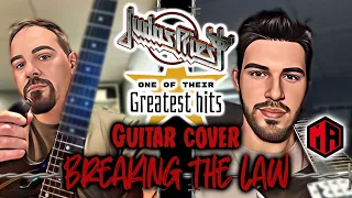 Judas Priest: Breaking the law #guitarcover #fatherandson