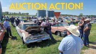 Trade-In Cars from Oldsmobile Dealership sold at auction! Vintage Pontiac, Ford, Chevrolet & trucks!