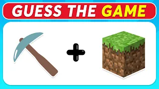 🎮 Can You Guess The GAME By Emoji? 🎲 | Emoji Quiz