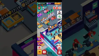 idle burger empire tycoon unlimited money and max level😋enjoy #mobilegameplay #tycoongames #shorts