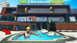 GTA 5 : Franklin Shinchan & Pinchan Most Ultra Premium Luxury House Upgrade GTA 5 !