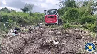 Texas DPS and Texas Military Dep. Brush Clearing Operation