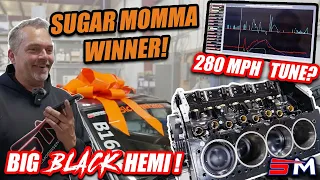 Clark’s 280MPH Tune? … The Big Black Hemi Continues On…. Sugar Momma Winner!!