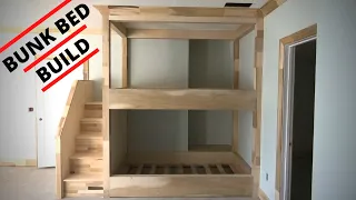 Bunk Bed Build | Putting The Pieces Together