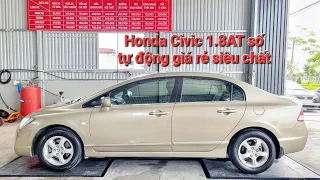 🥇Chiếc Sedan Nhật số tự động đi sướng nhất tầm tài chính hơn 💯💯 Honda Civic 1.8AT đang đi 0913633466