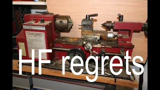 Harbor Freight tools Mini Lathe was a bad buy, Free laser tool draw from Coffee and Tools ep 275