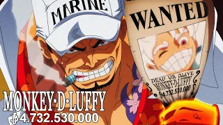 The Scary New Rewards of Luffy and the Straw Hats After Egg Head - One Piece