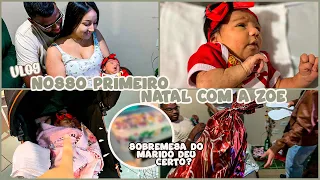 VLOG: NOSSO PRIMEIRO NATAL COM A ZOE  2021 , SOBREMESA DO MARIDO | Camila Ester.