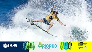 John John Florence vs. Miguel Pupo vs. Yago Dora - Round One, Heat 6 - Oi Rio Pro 2017