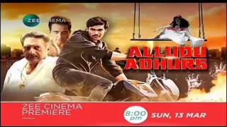 Alludu Adhurs Full Movie Hindi Dubbed Confirm Release Date Hindi Promo Out World Tv Premiere