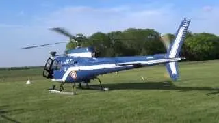 Décollage hélicoptère Gendarmerie écureuil
