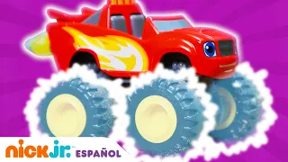 Blaze and the Monster Machines | ¡Las llantas poderosas de Blaze! | Nick Jr. en Español