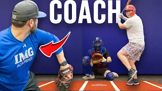 Can This High School Coach Strike Me Out?