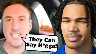 This Guy Thinks WHITE RAPPERS Should Say N*gga...