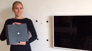 PS4 Slim wall mount by FLOATING GRIP™ - Tutorial video