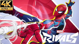 Marvel Rivals Alpha - Spider-Man Full Game Gameplay (4K 60FPS)