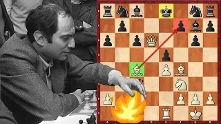 The Board Is On Fire: Mikhail Tal Is Attacking