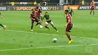 Gol de Pedro - Palmeiras 4x3 Flamengo - Supercopa 2023