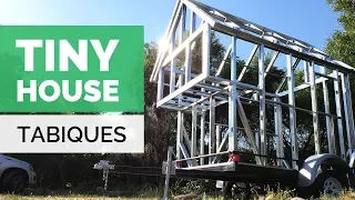 CONSTRUCCION de TINY HOUSE con METALCOM Tabiques STEEL FRAME