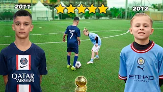 Mini MBAPPÈ vs Mini HAALAND - Who is the BEST? *BALLON D'OR OF KIDS*