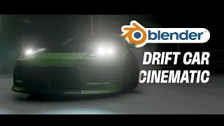 Rachel goes Underground | Need for Speed Underground 2 Blender Drift Car Cinematic