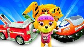 Spielspaß mit der Paw Patrol - Skye hat viel zu tun - Spielzeugvideo für Kinder