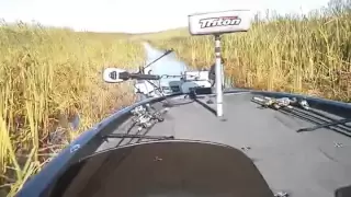 Crash on the Big O lake Okeechobee