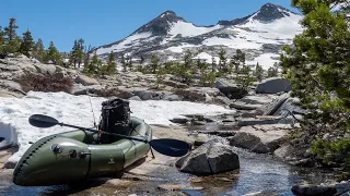 Desolation Wilderness - Packraft Fishing Alpine Lakes