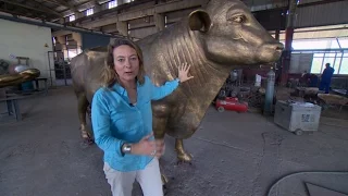 Bronze bull a symbol of Canada-Cuba relations