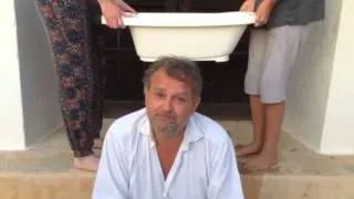 Hugh Bonneville's Ice Bucket Challenge for ALS