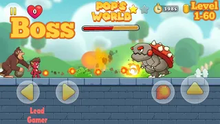 pop's world - running game | Level 1-60 | #gameplay #games #gaming