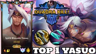 Wild Rift Yasuo - Top 1 Yasuo Gameplay "Yasuo Main" Rank Challenger