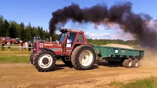 Traktorit vedossa Rantasalmi 2019