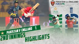 England Innings Highlights | Pakistan vs England | 5th T20I 2022 | PCB | MU2T