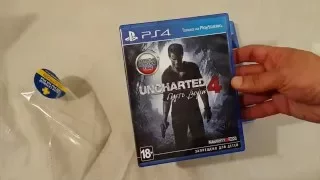 Uncharted 4: Путь вора— Распаковка игры видео обзор