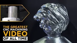 Machining TITAN'S Titanium Lion